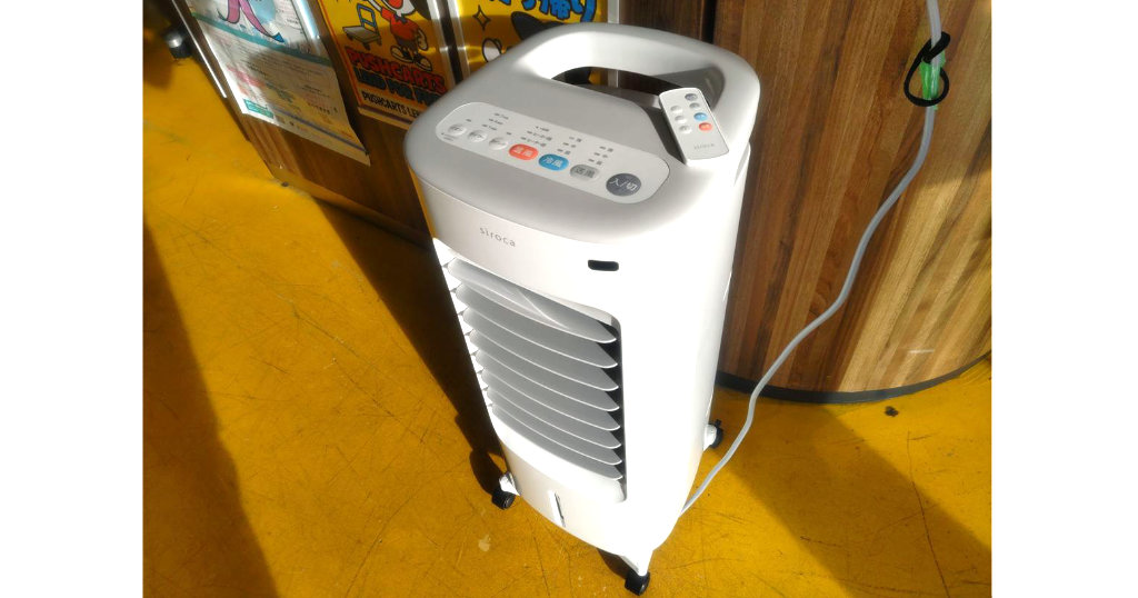 加湿付温冷風扇