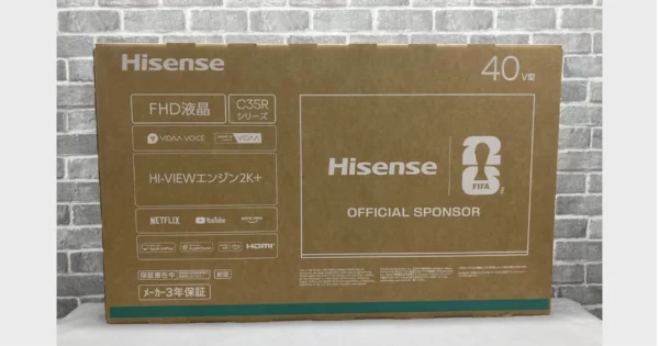 液晶テレビ 40インチ※未使用、スマート機能あり